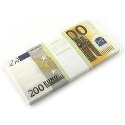 95524 Блокнот Пачка 200 евро