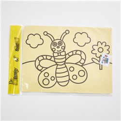 Набор для рисования песком большой Мистер бабочка