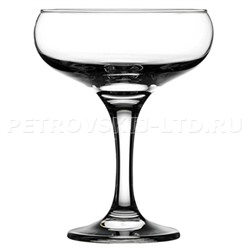 "Bistro" Бокал стеклянный 275мл, д10см, h13см, для шампанского, набор 6шт, цветной картон (Россия)