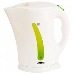 Чайник электрический 1,7л "Эльбрус-2" белый с зеленым (Р)