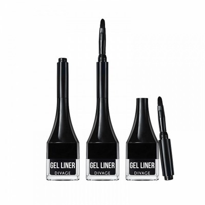 Divage подводка для глаз гел. 01 Gel Liner