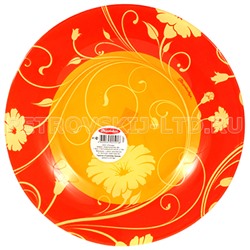 "Serenade Orange" Тарелка мелкая стеклянная д200мм (Россия)
