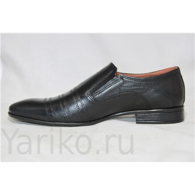 Гуд-147,стильные мужские туфли из натур.кожи, N-656