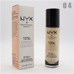 NYX TOTAL CONTROL - №04, тональный крем 30 мл