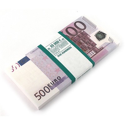 95525 Блокнот Пачка 500 евро