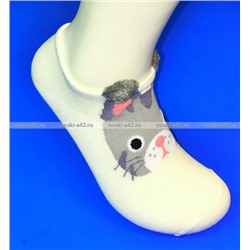 TWOE укороченные носки женские "Ушки"