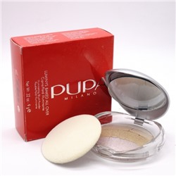 PUPA LUMINYS BAKEDALL OVER, румяна запечёные 3 тона 9 г