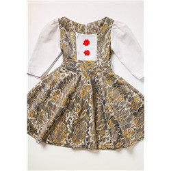 Платье детское праздничное с цветочками  арт. 254739