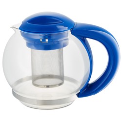 Чайник заварочный 1500мл ВЕ-5573/9 синий с металлическим фильтром