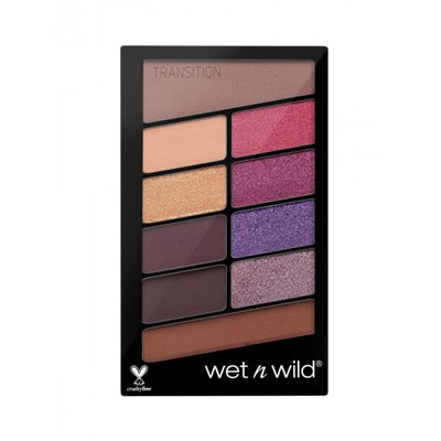 Wet N Wild Тени палетка 10 цветов Е761