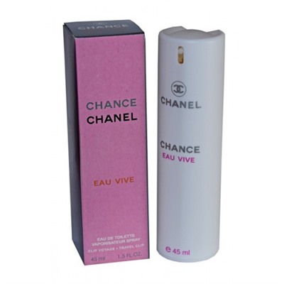 CHANEL CHANCE EAU VIVE, женский компактный парфюм 45 мл