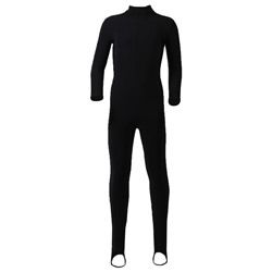 Комбинезон для фигурного катания, низ лосины, термобифлекс, размер 28, цвет чёрный