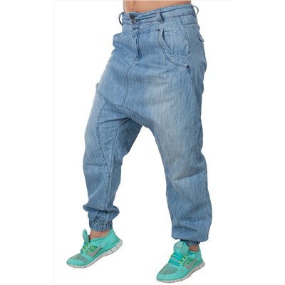 Эпатажные хулиганистые джинсы афгани бренда Only супермодной молодежной модели. Универсальный крой подойдет и стройным худым девушкам и дамам с пышненькими бедрами F5№201