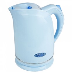 Чайник электрический 2л DELTA DL-1062 голубой