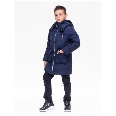 Куртка зимняя для мальчика Руслан 141902 синяя DISVEYA