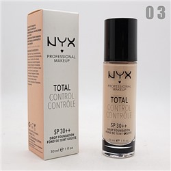 NYX TOTAL CONTROL - №03, тональный крем 30 мл