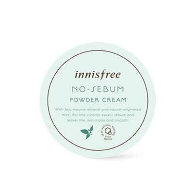 Матирующий крем для жирной кожи [INNISFREE] No Sebum Powder Cream
