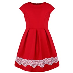 Красное платье для девочки 81061-ДО18