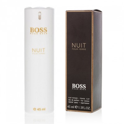 HUGO BOSS NUIT, женский компактный парфюм 45 мл