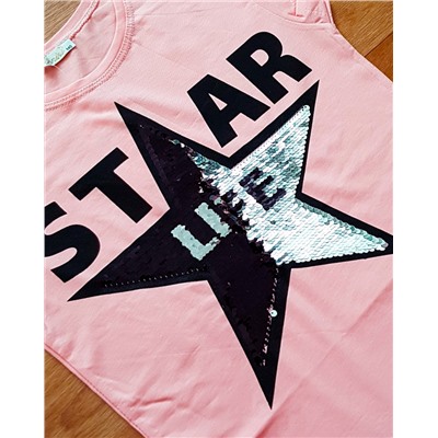Платье с пайетками и стразами “Star” (7201)