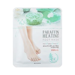 Маска для ног [MISSHA] Paraffin Heating Foot Mask