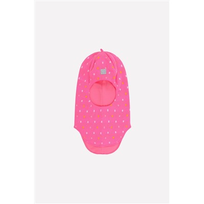 Шапка-шлем для девочки Crockid КВ 20134 ярко-розовый