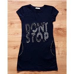 Платье со стразами “Dont Stop” (7263)