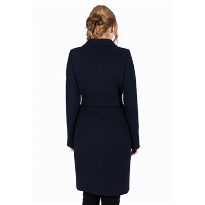 Пальто демисезонное женское 117-7 Gotti темно синее