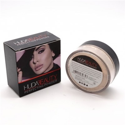 HUDA BEAUTY PERFECTING POWDER - №4, пудра рассыпчатая 15 г