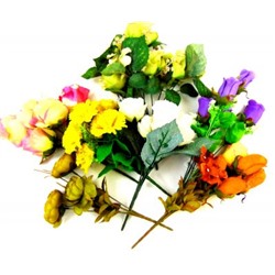 Букет искусственных цветов 32 см.