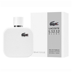 LACOSTE L.12.12 BLANC EAU DE PARFUM, парфюмерная вода для мужчин 100 мл (европейское качество)