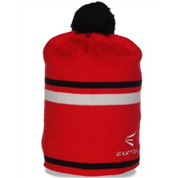 Красная мужская шапка Easton. Комфортный головной убор, который всегда в моде №4118