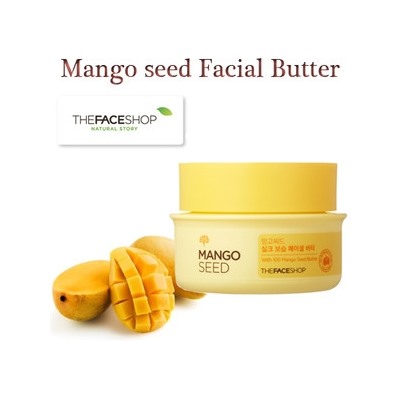 Увлажняющий крем-масло с экстрактом манго The Face Shop Mango Seed Silk Moisturizing Facial Butter