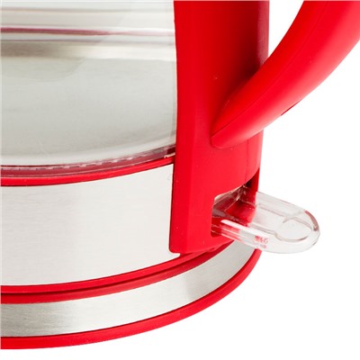 Чайник электрический 1,8л DELTA DL-1215 красный