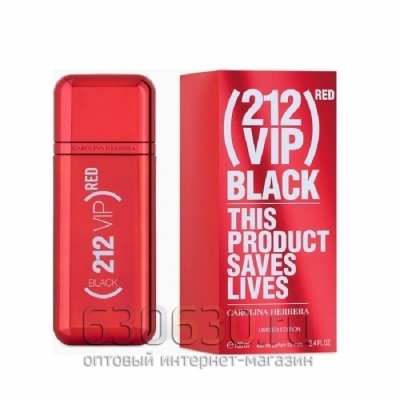 Carolina Herrera "212 VIP  black red" 100 ml