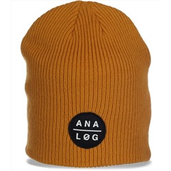 Классная шапка AnaLog для девушек. Уютная модель, в которой комфортно всегда №3507