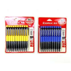 Ручка автоматическая синяя COMIX 1 шт.