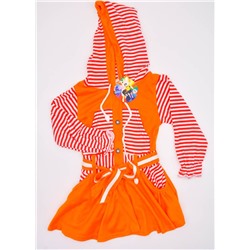 Платье детское с капюшоном арт. 284919
