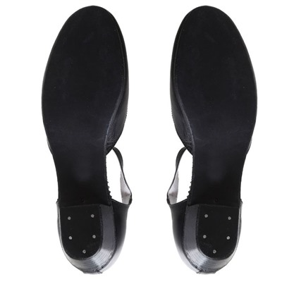 Туфли репетиторские женские, длина по стельке 27 см, цвет чёрный
