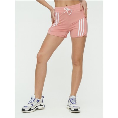 Спортивные шорты женские розового цвета 3006R