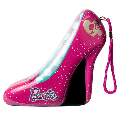 Markwins 9600751 Barbie Набор детской декоративной косметики в туфельке розовый
