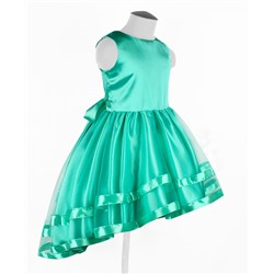 Бирюзовое платье для девочки 82933-ДН18