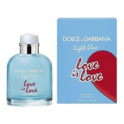 DOLCE & GABBANA LIGHT BLUE LOVE IS LOVE, туалетная вода для мужчин 125 мл