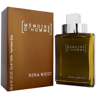 NINA RICCI MEMOIRE edt MEN 100ml