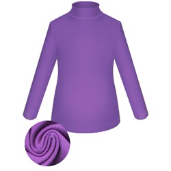 Фиолетовая водолазка для девочки 82173-ДО17
