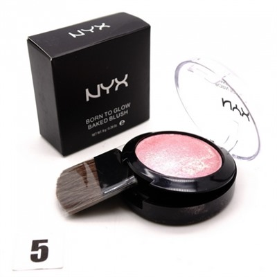 NYX BORN TO GLOW - №5, румяна запечёные 8 г