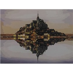 РН EХ5468 "Замок на берегу озера", 30х40 см