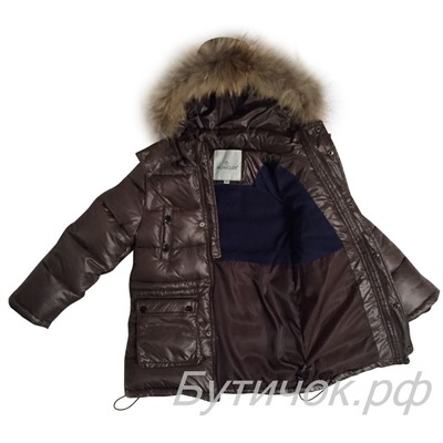 М.5M12 Куртка Moncler коричневая