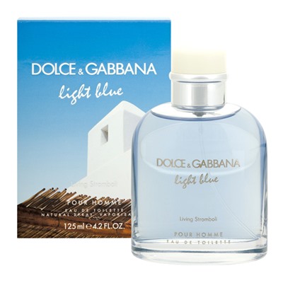 D&G Туалетная вода Light Blue Living Stromboli Pour Homme 125 ml (м)