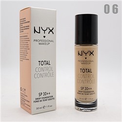 NYX TOTAL CONTROL - №06, тональный крем 30 мл